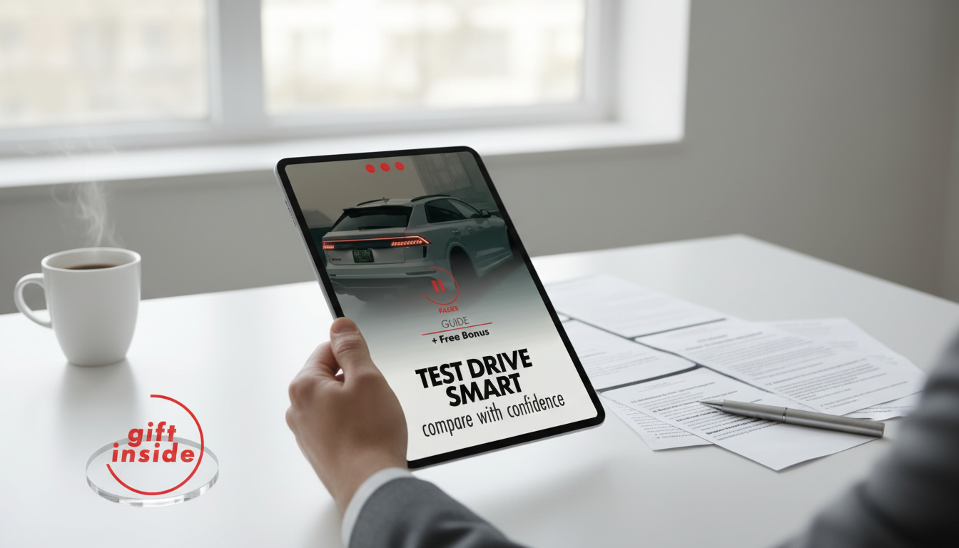 Compare Multiple Cars on a Test Drive: Simple Scorecard