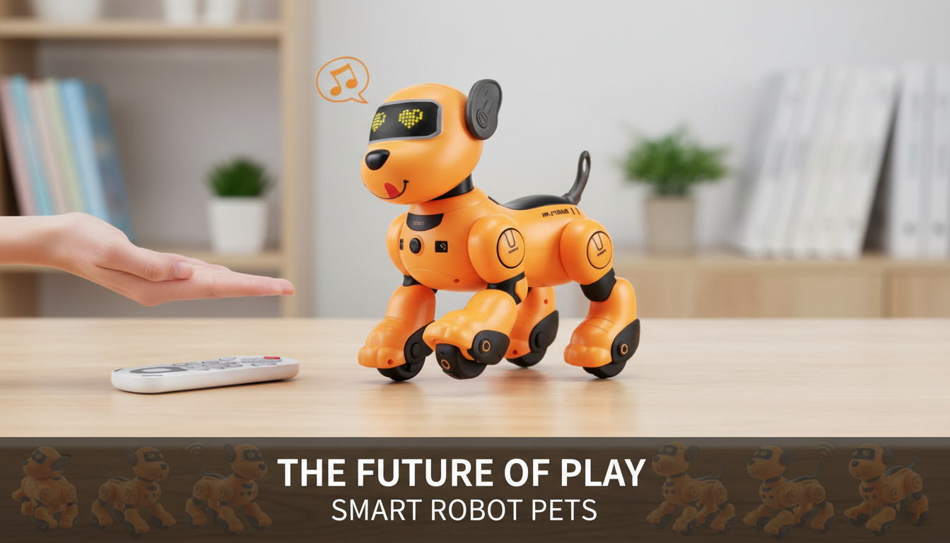 Smart RC Robot Dog Toy: Dancing & Singing Interactive Pet