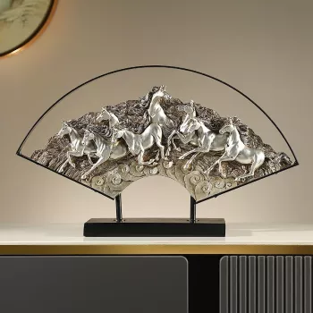 Prosperity-Style Chinese Bookcase for a Serene Bedroom